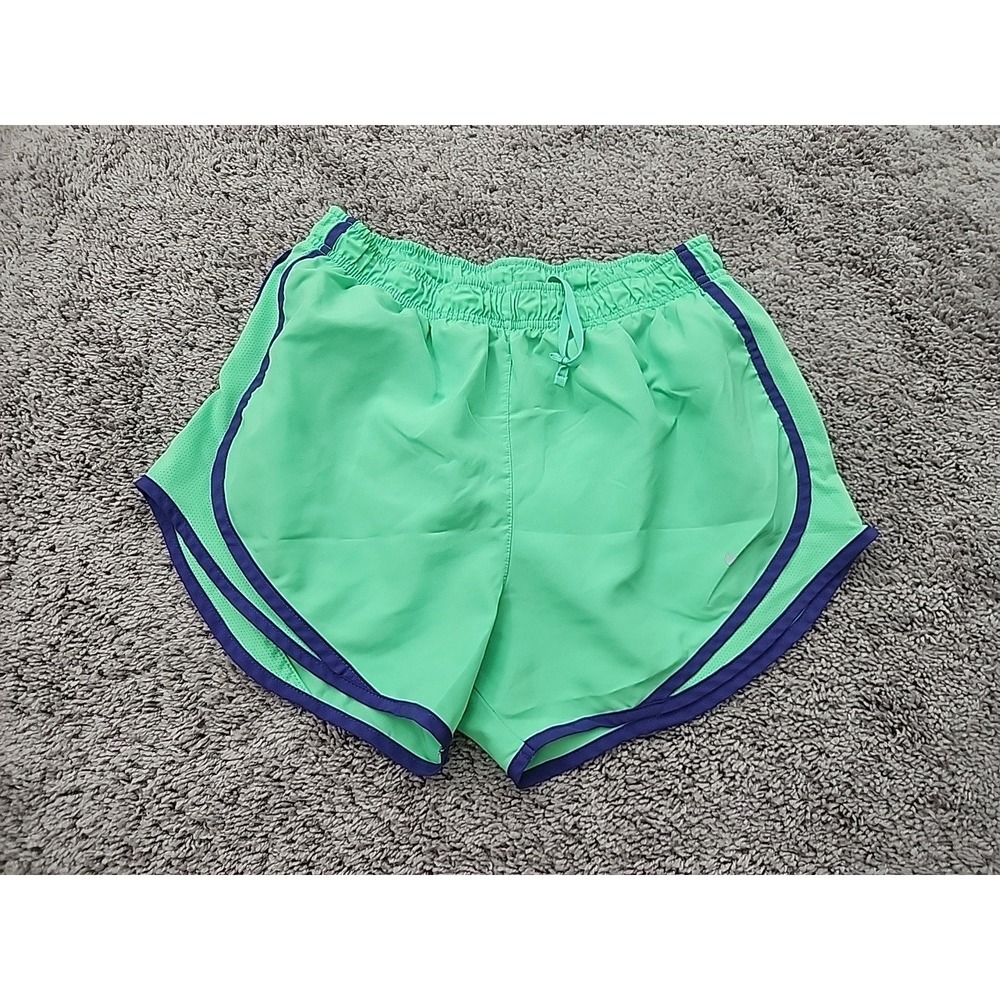 Nike Dri-Fit Running Shorts Women's M Mint Green Athletic Gym